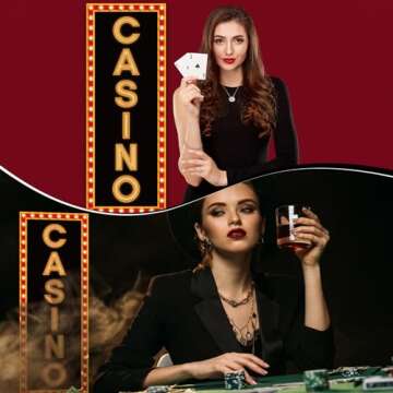 Casino Theme Party Decorations Casino Sign for Events