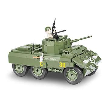 COBI Small Army M8 Greyhound Tank for Creative Builders