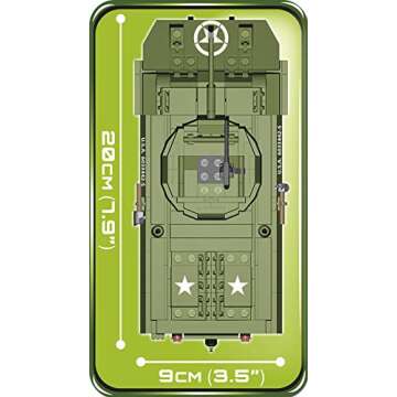 COBI Small Army M8 Greyhound Tank for Creative Builders