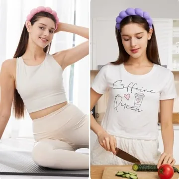 Spa Facial Headbands Combo - 2 Soft Makeup Headbands