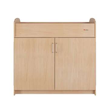 Foundations Serenity Daycare Changing Table with Storage Cubbies