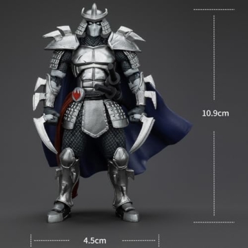 JOYTOY 1/18 TMNT-Shredder Action Figure Highly Poseable Collectible