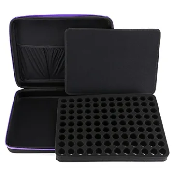 Hipiwe Essential Oils Case Holds 108 Bottles - Travel Friendly