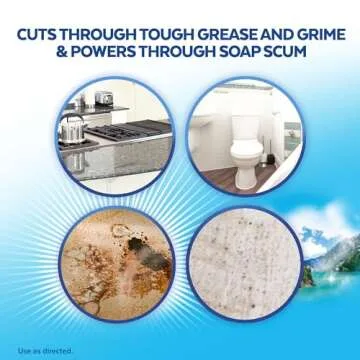 LYSOL Power Clean Multi-Surface Cleaner, 2x Concentrated Pour, Cool Adirondack scent, 28 Fl Oz