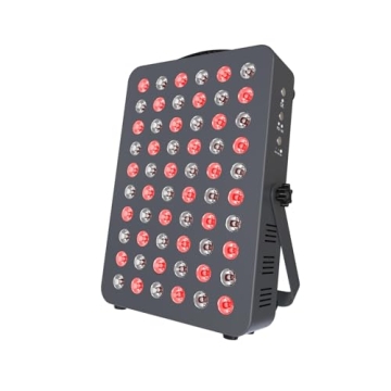 HOOGA HG300 Red Light Therapy Panel - 60 LEDs, 660nm & 850nm for Pain Relief, Skin Health & Recovery