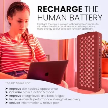 HOOGA HG300 Red Light Therapy Panel for Pain Relief