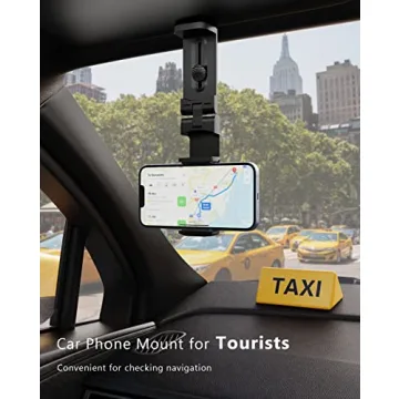 MiiKARE Travel Phone Mount for Airplanes and More
