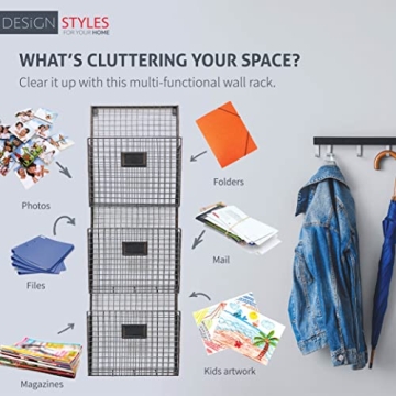 Wall File Organizer for Home or Office