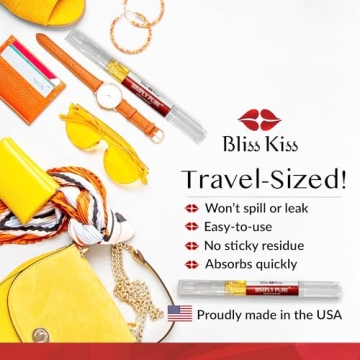 Bliss Kiss Simply Pure Nail Growth Oil | Fragrance Free Nail Serum