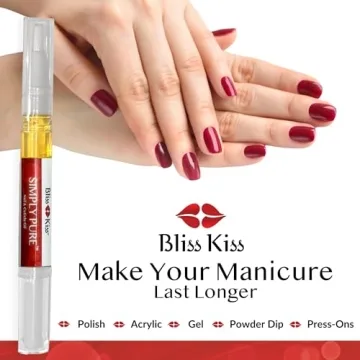 Bliss Kiss Simply Pure Nail Growth Oil | Fragrance Free Nail Serum