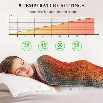 Comforting Extra Large Heating Pad for Pain Relief
