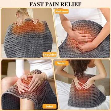 Comforting Extra Large Heating Pad for Pain Relief