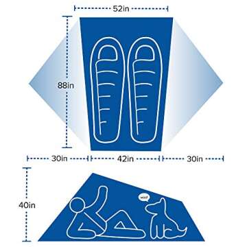 BIG AGNES Ultra Light Tent Cooper SPUR, Unisex_Adult, Green, 1 Place