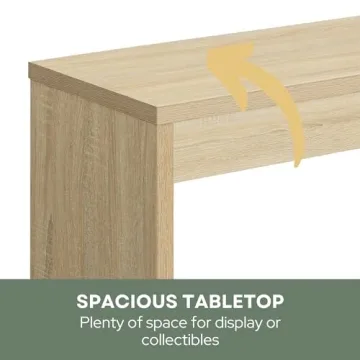 Modern Weathered White Northfield Console Table 48"