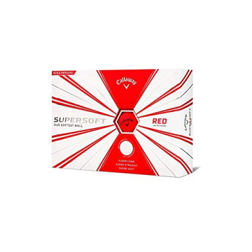 Callaway Golf Supersoft Golf Balls - Matte Red Performance