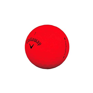 Callaway Golf Supersoft Golf Balls - Matte Red Performance