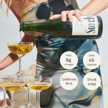 Surely Non Alcoholic Sparkling Brut De-alcoholized Wine