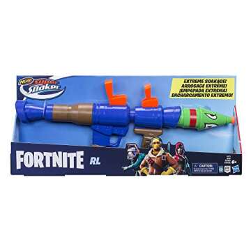NERF Fortnite RL Nerf Super Soaker Water Blaster Toy - Sudden Soakage