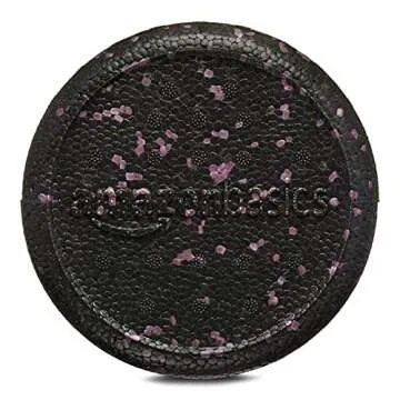 Amazon Basics High-Density Round Foam Roller for Exercise and Recovery - 36-inch, Purple Speckled