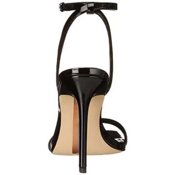 Stylish Sam Edelman Orchid Heeled Sandals in Black Patent