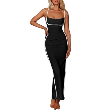 Elegant PRETTYGARDEN Women's Spaghetti Strap Cocktail Dress