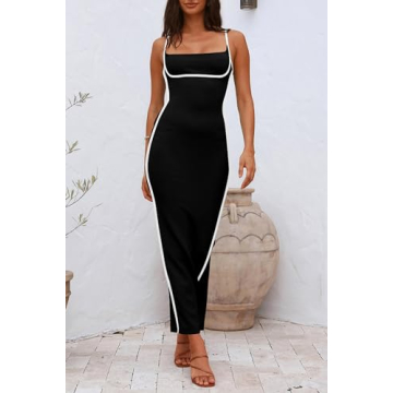 Elegant PRETTYGARDEN Women's Spaghetti Strap Cocktail Dress