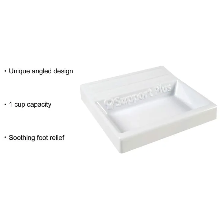 Support Plus Foot Soak Tray for Easy Home Pedicures