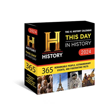 2024 History Channel This Day in History Boxed Calendar: 365 Remarkable People, Extraordinary Events...