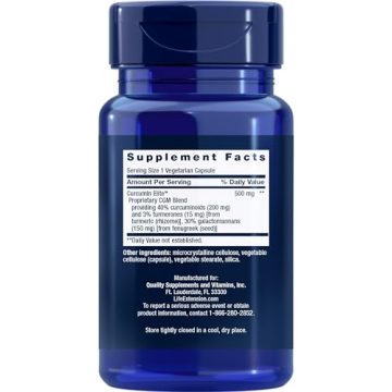 Life Extension Curcumin Elite Turmeric Extract for Health