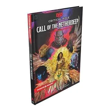Critical Role Call of the Netherdeep D&D Adventure Book