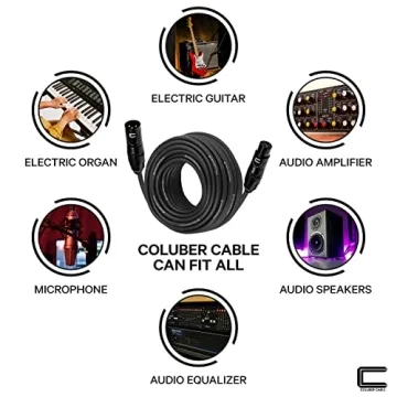 Balanced XLR Cable - 1 Feet Pro Microphone Connector