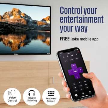 Westinghouse Roku 24 Inch Smart TV with Wi-Fi Connectivity