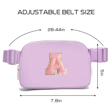 Trendy Gitus Lavender Fanny Pack for Teen Girls