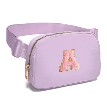 Trendy Gitus Lavender Fanny Pack for Teen Girls