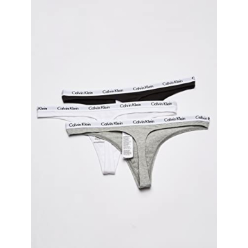 Calvin Klein Women's Thong Panty Comfort Style Pack