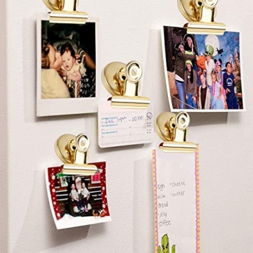 VNDUEEY Heavy Duty Magnetic Clips - Stylish Fridge Accessories