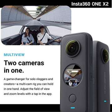 Insta360 ONE X2 360 Camera with Bundled Accessories
