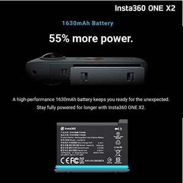 Insta360 ONE X2 360 Camera with Bundled Accessories