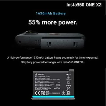 Insta360 ONE X2 360 Camera with Bundled Accessories