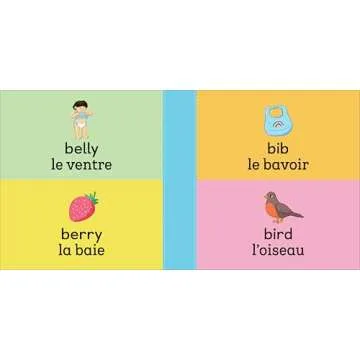 Bilingual Book for Toddlers: 100 First Words In English-French