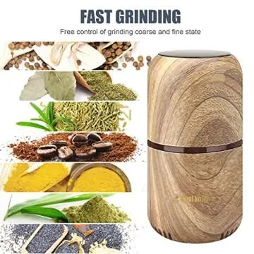 COOL KNIGHT Electric Herb Grinder - Fast & Large Capacity