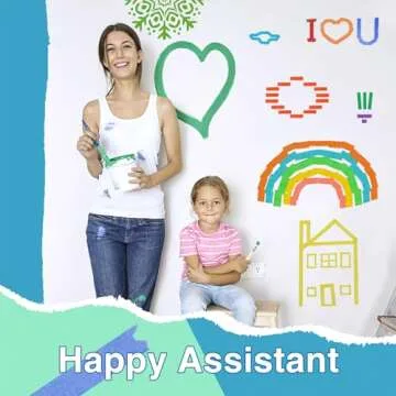 OWLKELA Colored Masking Tape 0.6" x 16 Yard Per Roll, 6 Rolls Rainbow Colors Painting Tapes, Painters Tape, Craft Tape, Labeling Tape, Paper Tape for Crafts & DIY Projects