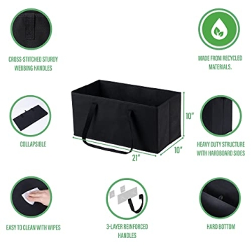 VENO Extra Large Reusable Grocery Bags - Eco-Friendly & Durable