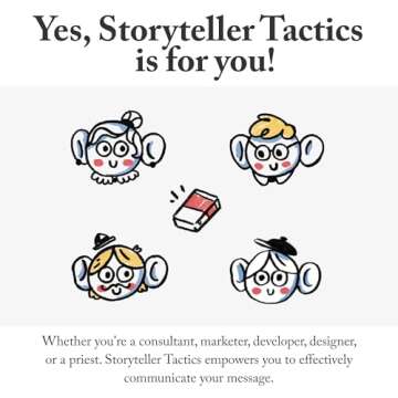 Pip Decks Storyteller Tactics Card Deck, Business Tool to Improve Your Influence and Persuasion in Workshops, Sales Pitches, Presentations and More, 54 Cards in a Case