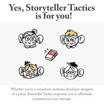 Pip Decks Storyteller Tactics Card Deck, Business Tool to Improve Your Influence and Persuasion in Workshops, Sales Pitches, Presentations and More, 54 Cards in a Case