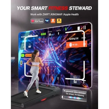 WELLFIT Walking Pad Treadmill for Home Office Fitness