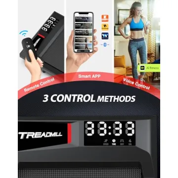 WELLFIT Walking Pad Treadmill for Home Office Fitness