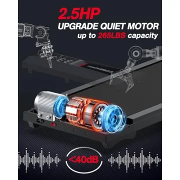 WELLFIT Walking Pad Treadmill for Home Office Fitness