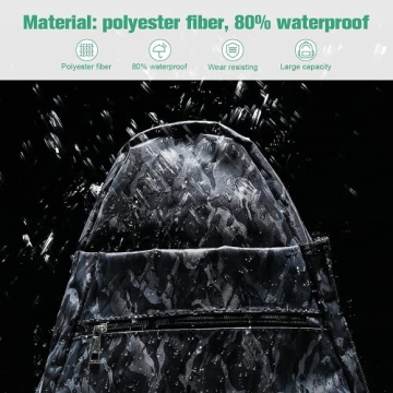 Waterproof Tennis Backpack with Shoe Compartment for Sports Enthusiasts