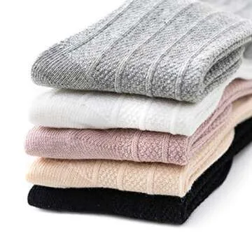 American Trends Toddler Knee High Socks Tube Cute Stockings Long Unisex Infants Baby Sock Tights Baby Multicolor 12-36 Months